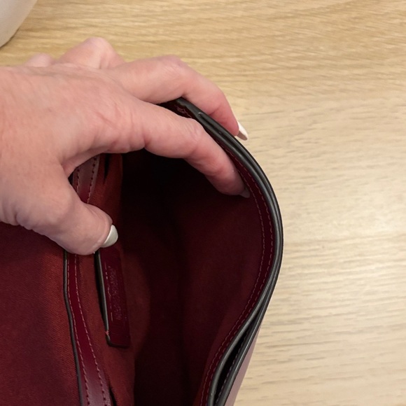 Coach Lavender Crossbody Bag with Silver Accents EUC - Picture 11 of 14